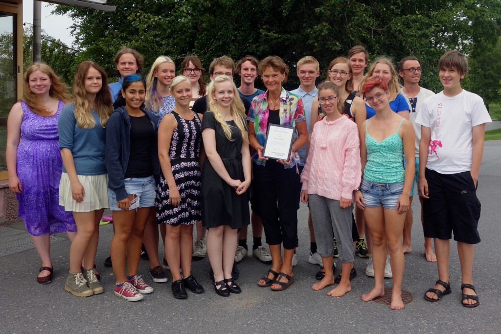 Marie Rådbo - Astronomisk Ungdom, stipendium